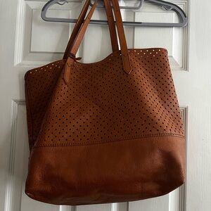 JCREW Genuine Leather Tote